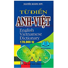 Sách - Từ Điển Anh Việt 178.000 Từ (HA) - Việt Anh