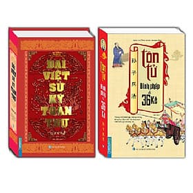 Combo Đại việt sử ký toàn thư và Tôn tử binh pháp và 36 kế (bìa mềm) - Minh Minh