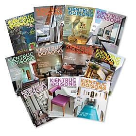 Tạp chí Kiến Trúc và Đời Sống bộ 2022 - G