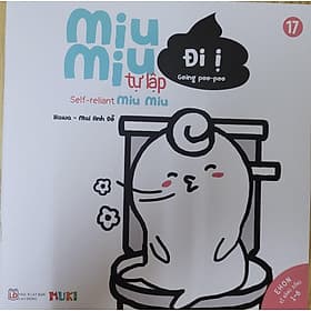 Sách Ehon Miu Miu Tự Lập Phần 1 Song Ngữ - Đi Ị - Nam Việt