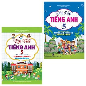 Bài Tập Tiếng Anh + Tập Viết Tiếng Anh Lớp 5 - Cuốn 2 Cuốn - Family And Friends 5 National Edition - Hồng Ân - An Vi