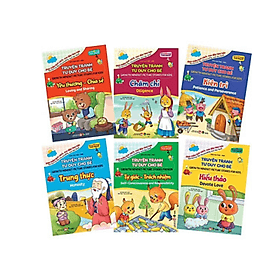 Gieo mầm tính cách vun đắp tâm hồn : Truyện tranh tư duy cho bé song ngữ ( lẻ tùy chọn ) - Đại Mai