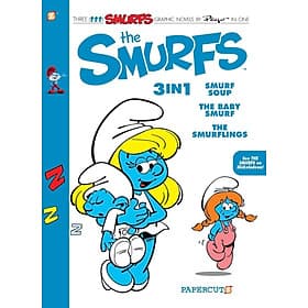 Sách ngoại văn: The Smurfs 3-In-1 #5 - Smurfs Soup, The Baby Smurf, The Smurflings - The Soup