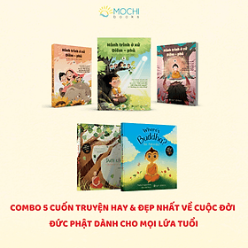 Combo 5 cuốn: Hành trình ở xứ Diêm-phù (3 tập), Dưới cội bồ đề, Đức Phật ở đâu - Tủ sách hạt mầm tâm bụt - Hạ