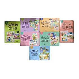 Combo 7 cuốn Bé yêu Ngoan Ngoãn giỏi giang