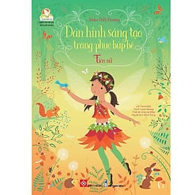 Sticker Dolly Dressing - Dán Hình Sáng Tạo Trang Phục Búp Bê - Tiên Nữ - Đàn Thanh