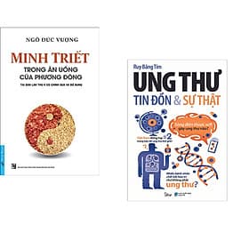 Combo 2 cuốn sách: Minh Triết - Trong Ăn Uống Của Phương Đông + Ung Thư Tin Đồn Và Sự Thật - Đông Ân
