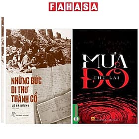 Combo Sách Những Bức Di Thư Thành Cổ + Mưa Đỏ - Di Di