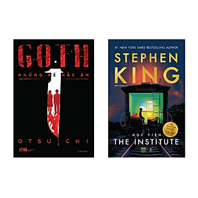 Combo 2 Cuốn Sách Kinh Dị: GOTH - Những Kẻ Hắc Ám + Học Viện - Go