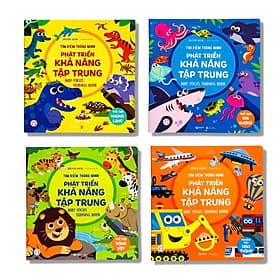 Bộ sách - Tìm Kiếm Thông Minh - Bộ 4 cuốn - Minh Minh