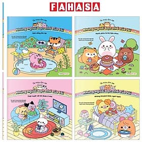 Bộ Sách Tô Màu Ấm Áp - Những Người Bạn Nhỏ Của Tôi