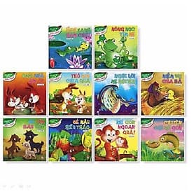 Chuyện cho bé hiếu thảo ( Trọn bộ 10 cuốn kèm Book mark) - Kim Hyojin