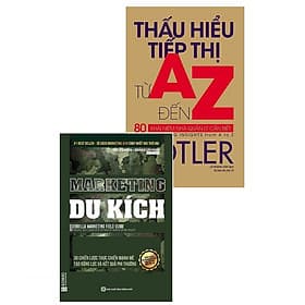 Combo Marketing Du Kích - 30 Chiến Lược Thực Chiến Mạnh Mẽ Tạo Động Lực Và Kết Quả Phi Thường + Thấu Hiểu Tiếp Thị Từ A Đến Z - 80 Khái Niệm Nhà Quản Lý Cần Biết Tặng Kèm Bookmark - Nha Nha