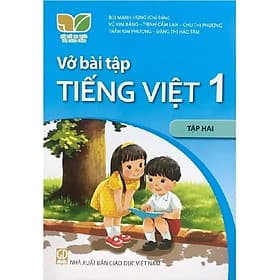 Sách Vở bài tập Tiếng Việt 1- tập hai- Kết Nối Tri Thức Với Cuộc Sống (Kèm bìa nilong bao sách) - Việt Hà