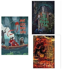 Combo 3 cuốn truyện kinh dị Thục Linh: Khế Ước Bán Dâu + Tứ Trấn Huyền Linh + Ngôi Làng Cổ Mộ - Thục Linh