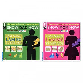 Combo: Cẩm Nang Làm Bố Tuyệt Vời + Cẩm Nang Làm Mẹ Tuyệt Vời - Lâm Tú