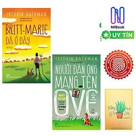 Combo Britt - Marie Đã Ở Đây và Người Đàn Ông Mang Tên Ove ( Tặng Kèm Sổ Tay) - Nha Nha