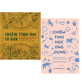 COMBO CHIÊM TINH HỌC CƠ BẢN - LUẬN GIẢI CUỘC ĐỜI QUA BIỂU ĐỒ CHIÊM TINH + CHIÊM TINH HỌC ỨNG DỤNG - Saigon Books