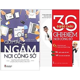 Combo Quy tắc ngầm nơi công sở + 36 tuyệt chiêu ghi điểm nơi công sở - Chizu Saeki