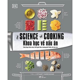 Combo 2 cuốn kiến thức về khoa học và nấu ăn: Khoa Học Về Nấu Ăn + Câu Chuyện Thực Phẩm (lẻ tuỳ chọn) - An Nam