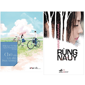 Combo 2Q Tiểu Thuyết Lãng Mạn: Chờ Em Lớn Nhé Được Không - Diệp Lạc Vô Tâm + Rừng Nauy - Làn