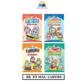 Bé Tô Màu Labubu (Trọn bộ 4 cuốn) - Hồng Mâu