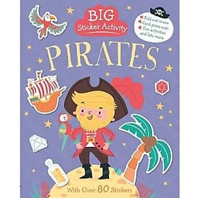 Big Sticker Book - Pirates - Nam Phương