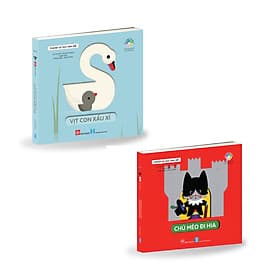 Combo - Truyện cổ tích hình nổi - Vịt con xấu xí + Chú mèo đi hia - Di Di
