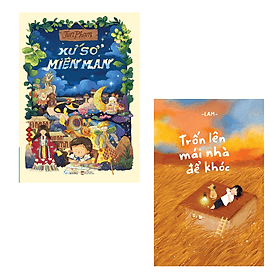 Combo 2 Cuốn Chữa Lành Tâm Hồn-Trốn Lên Mái Nhà Để Khóc+Xứ Sở Miên Man - Việt Lê