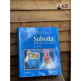 Bìa cứng, in màu toàn bộ _ SOBOTTA A.TLAS GIẢI PHẪU NGƯỜI– Johannes Sobotta- Đông A- NXB Dân Trí - Bộ Văn Hóa