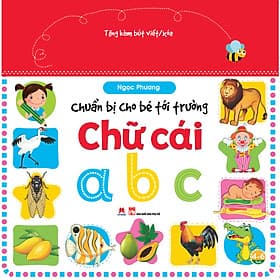 Sách Chuẩn Bị Cho Bé Tới Trường - Chữ Cái