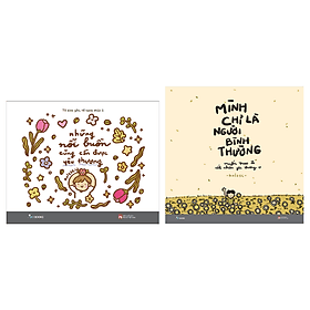 Combo Sách Bán Chạy Của Kulzsc: Những Nỗi Buồn Cũng Cần Được Yêu Thương + Mình Chỉ Là Người Bình Thường - Bình
