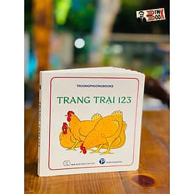 (Sách tương tác, minh họa in màu) TRANG TRẠI 123 - Nhiểu tác giả - TruonPhuongbooks - Minh