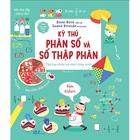 Toán tiêu học tương tác - Kỳ thú phân số và số thập phân - Nhã Nam