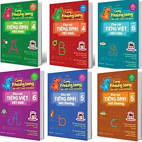 Combo 6 Quyển Cùng Khủng Long Tập Viết Chữ Cơ Bản - Long