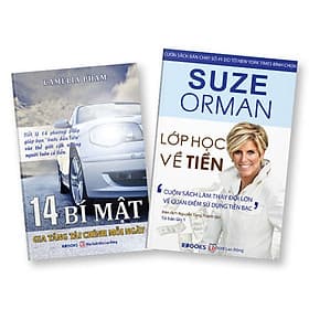 Bộ 2 Cuốn Sách: 14 Bí Mật Gia Tăng Tài Chính Mỗi Ngày + Lớp Học Về Tiền - G