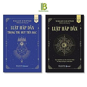 Combo 2 Tác Phẩm Của Wallace D. Wattles: Luật Hấp Dẫn Trong Thu Hút Tiền Bạc + Luật Hấp Dẫn - Quy Luật Tích Cực Thu Hút Sức Khỏe Và Năng Lượng Tự Chữa Lành - 1980 Books