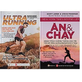 Combo 2 Cuốn Ultrarunning - Những Kiến Thức Cần Thiết Để Chạy Siêu Dài + Ăn Và Chạy - An Thi