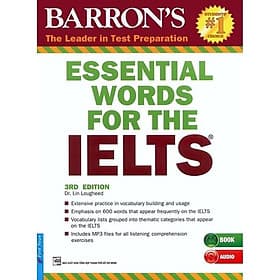 BARRON'S ESSENTIAL WORDS FOR THE IELTS (3RD EDITION) - Bản Quyền - The First Wild Boar 02 Studio