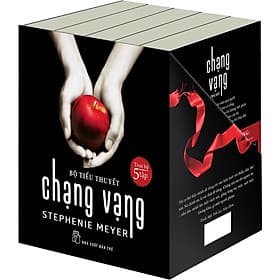 Sách Hộp Trọn Bộ Chạng Vạng (5 Cuốn): Chạng Vạng + Trăng Non + Nhật Thực + Hừng Đông Và Mặt Trời Lúc Nửa Đêm - Stephanie Meyer