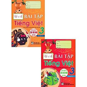 Vở Ô Li Bài Tập Tiếng Việt Lớp 3 - Combo 2 Tập - Dùng Chung Các Bộ SGK Hiện Hành - Hồng Ân - Việt Dung