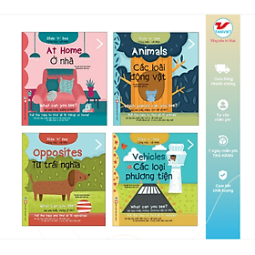 SLIDE AND SEE - BỘ SÁCH TƯƠNG TÁC VÀ RÈN LUYỆN TIẾNG ANH CHO BÉ - An