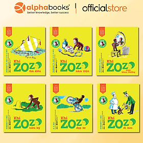 Bộ Truyện Tranh Zozo - Chú Khỉ Hiếu Kỳ: Khỉ Zozo Hiếu Kỳ + Khỉ Zozo Đi Làm + Khỉ Zozo Đạp Xe + Khỉ Zozo Được Khen Thưởng + Khỉ Zozo Thả Diều + Khỉ Zozo Nằm Viện - Di Di