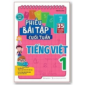 Phiếu Bài Tập Cuối Tuần môn Tiếng Việt Lớp 1+2+3+4+5 - An Vi