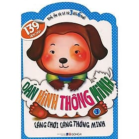 Sách Dán Hình Thông Minh (Dành Cho Các Bé Từ 3 Đến 6 Tuổi) - Tập 3 - Minh Minh