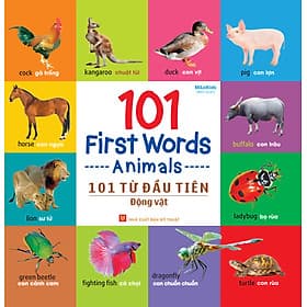 101 First Words – Animals (101 Từ Đầu Tiên – Động Vật) _ML - Long