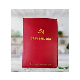 Sổ tay đảng viên (bìa cứng giả da) - NXB Chính trị quốc gia Sự thật