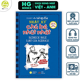 Nhật Ký Chú Bé Nhút Nhát Song Ngữ Tập 2 - Luật của Rodrick - Diary Of A Wimpy Kid - 