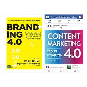 Combo Content Marketing Trong Kỷ Nguyên 4.0 + Branding 4.0 ( 2 Cuốn ) - Nguyên