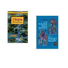 Combo 2 cuốn sách: Uptopia - địa đàng trần gian + Các tầng địa ngục theo Phật giáo - Theo Theobald